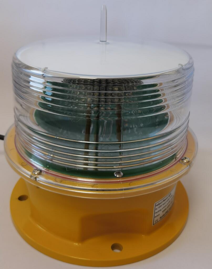 lighted heliport beacon