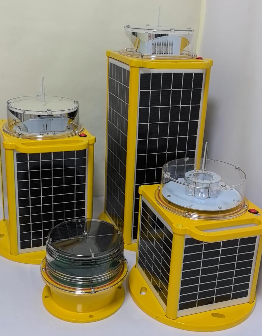 solar powered aviation obstruction light