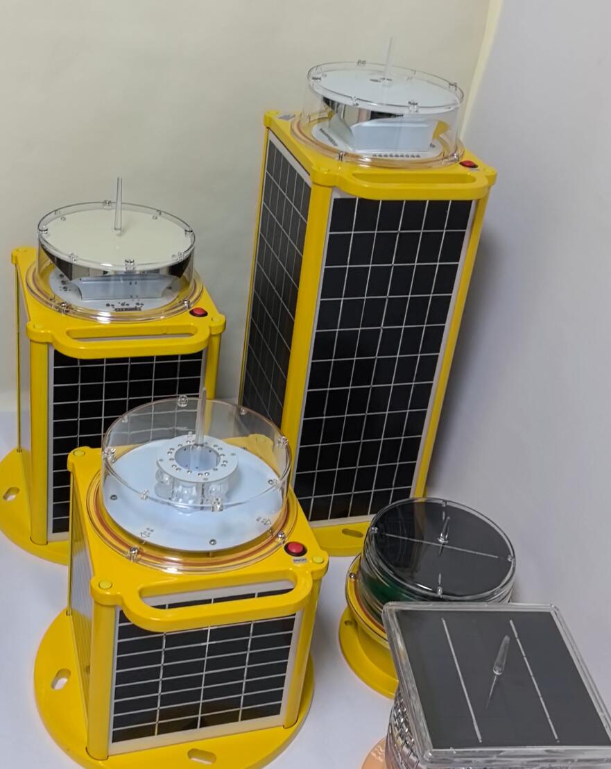 Solar Aircraft Warning Light