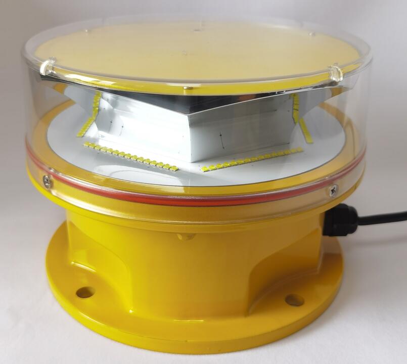 tower aircraft warning lights