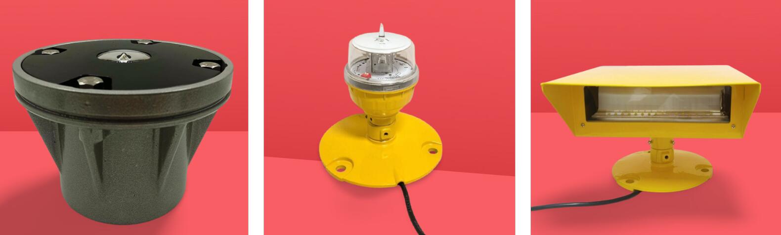 helicopter landing pad lights